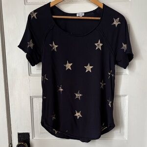 SPLENDID STAR PRINT TEE